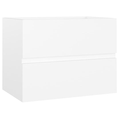 Set Mobili da Bagno Bianco in Legno Multistrato | homemem39