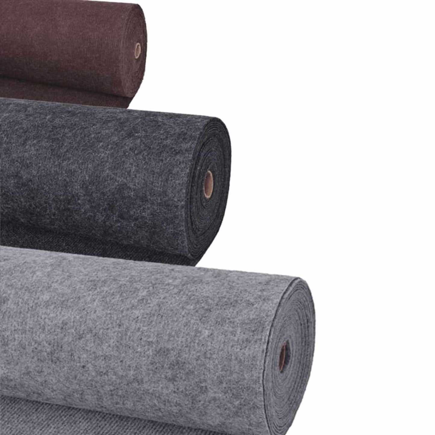 Tappeto Grigio 1,2 x 20 m Poliestere | homemem39
