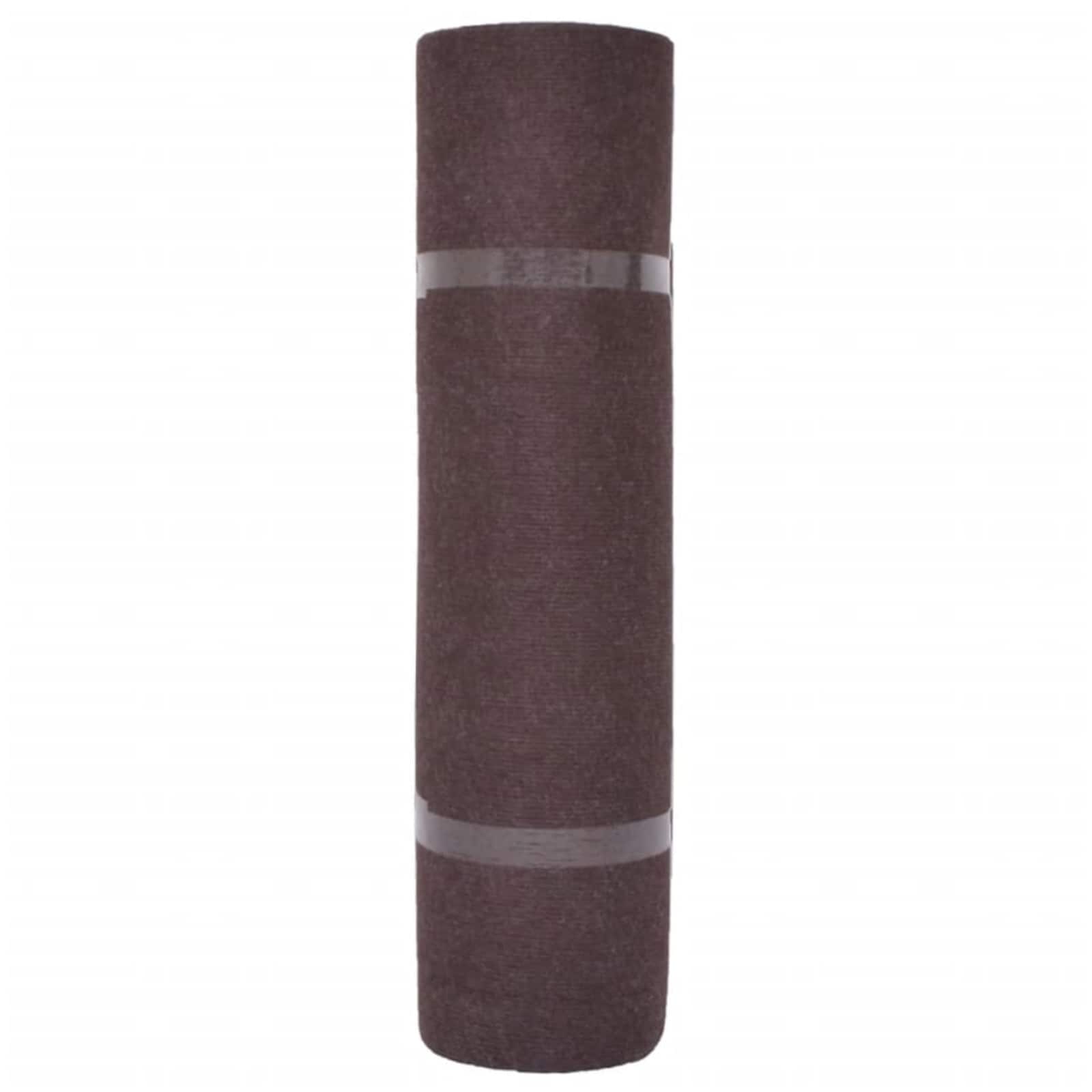 Tappeto Marrone 1,2 x 10 m Poliestere | homemem39