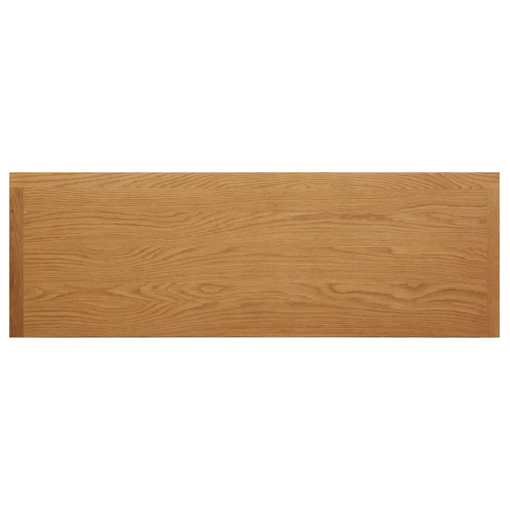 Tavolo da Trucco 110x40x75 cm in Legno Massello di Rovere | homemem39