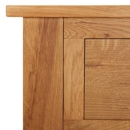 Tavolo da Trucco 110x40x75 cm in Legno Massello di Rovere | homemem39
