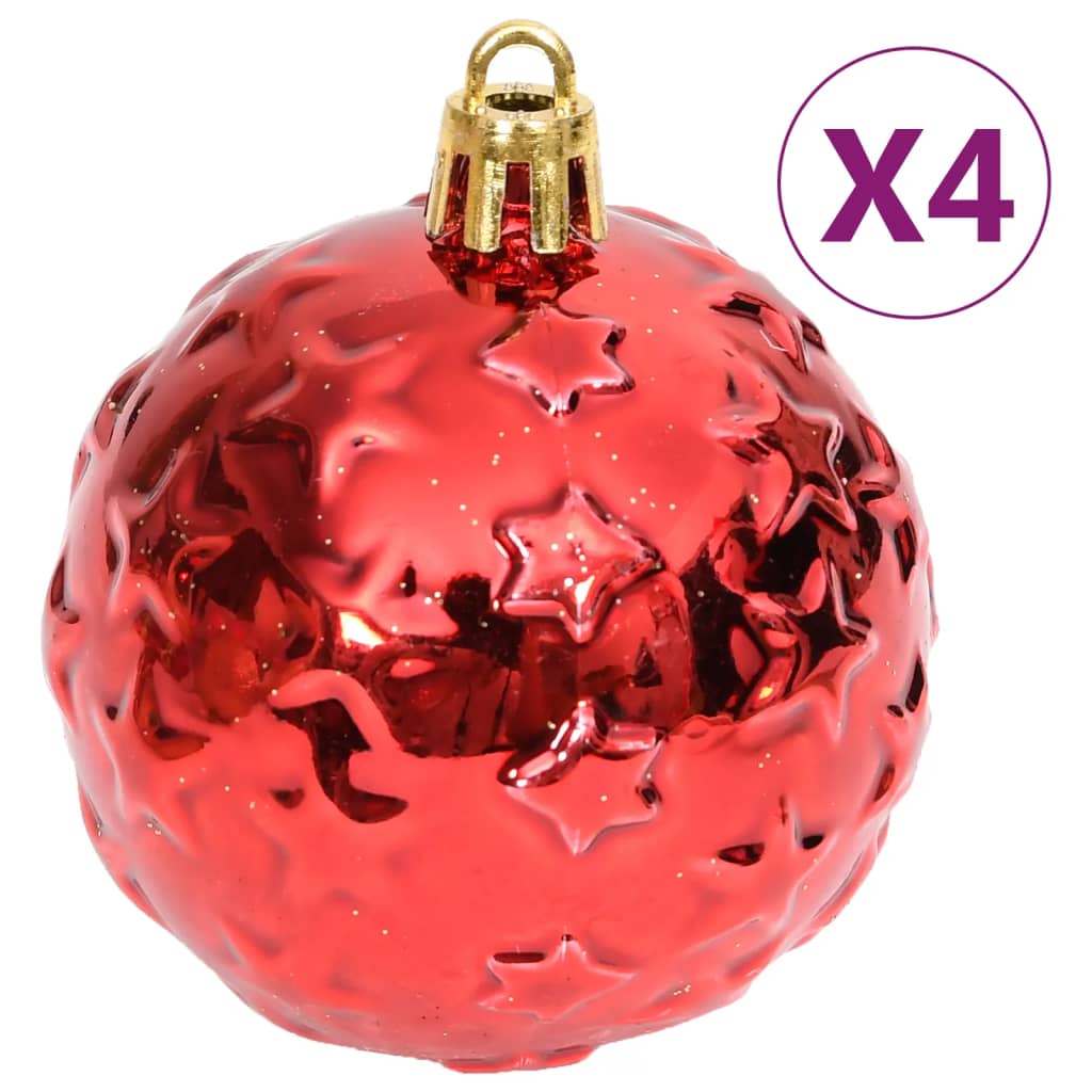 Set Addobbi di Natale 70 pz Oro e Rosso | homemem39