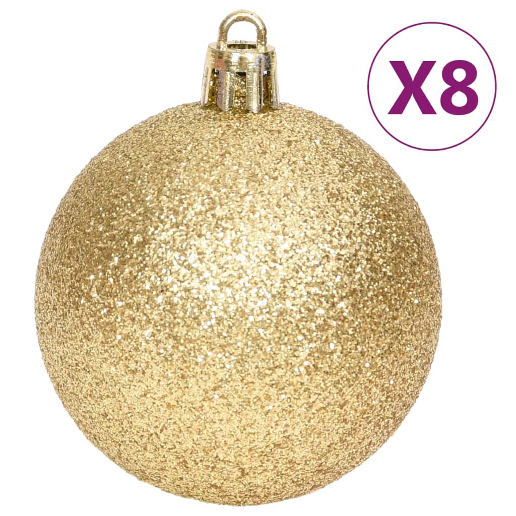 Set Addobbi di Natale 70 pz Oro e Rosso | homemem39