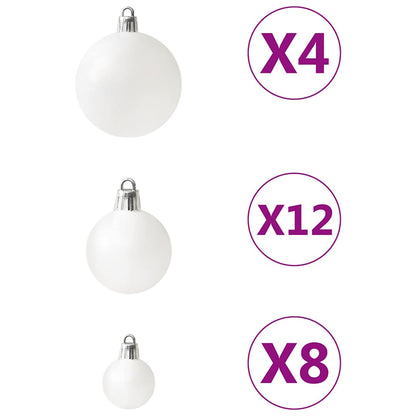 Set Palline di Natale 100 pz Bianco | homemem39