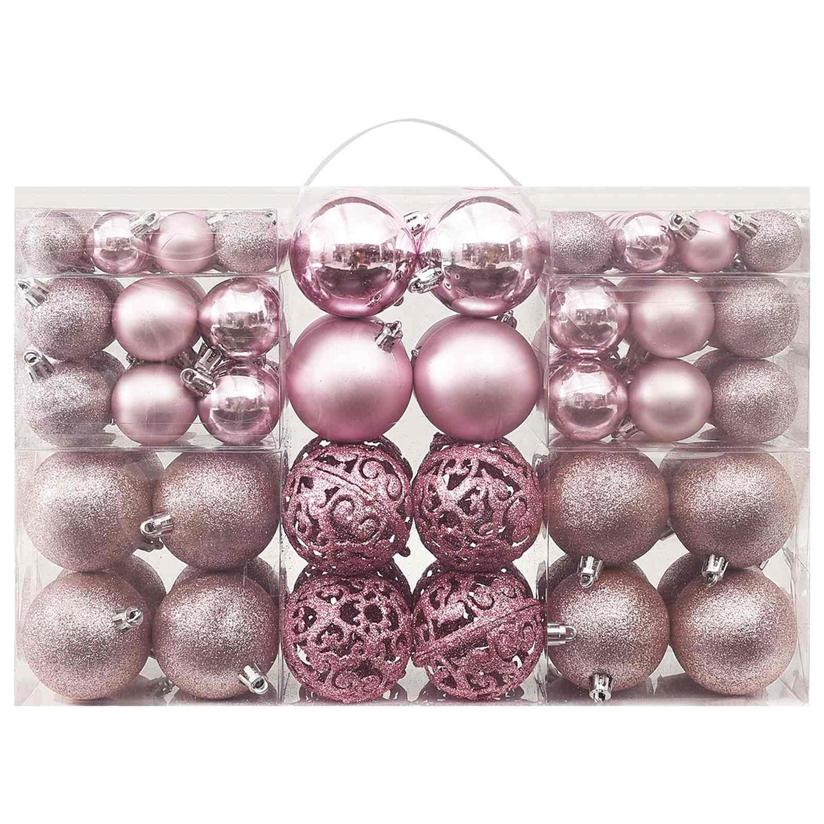 Set Palline di Natale 100 pz