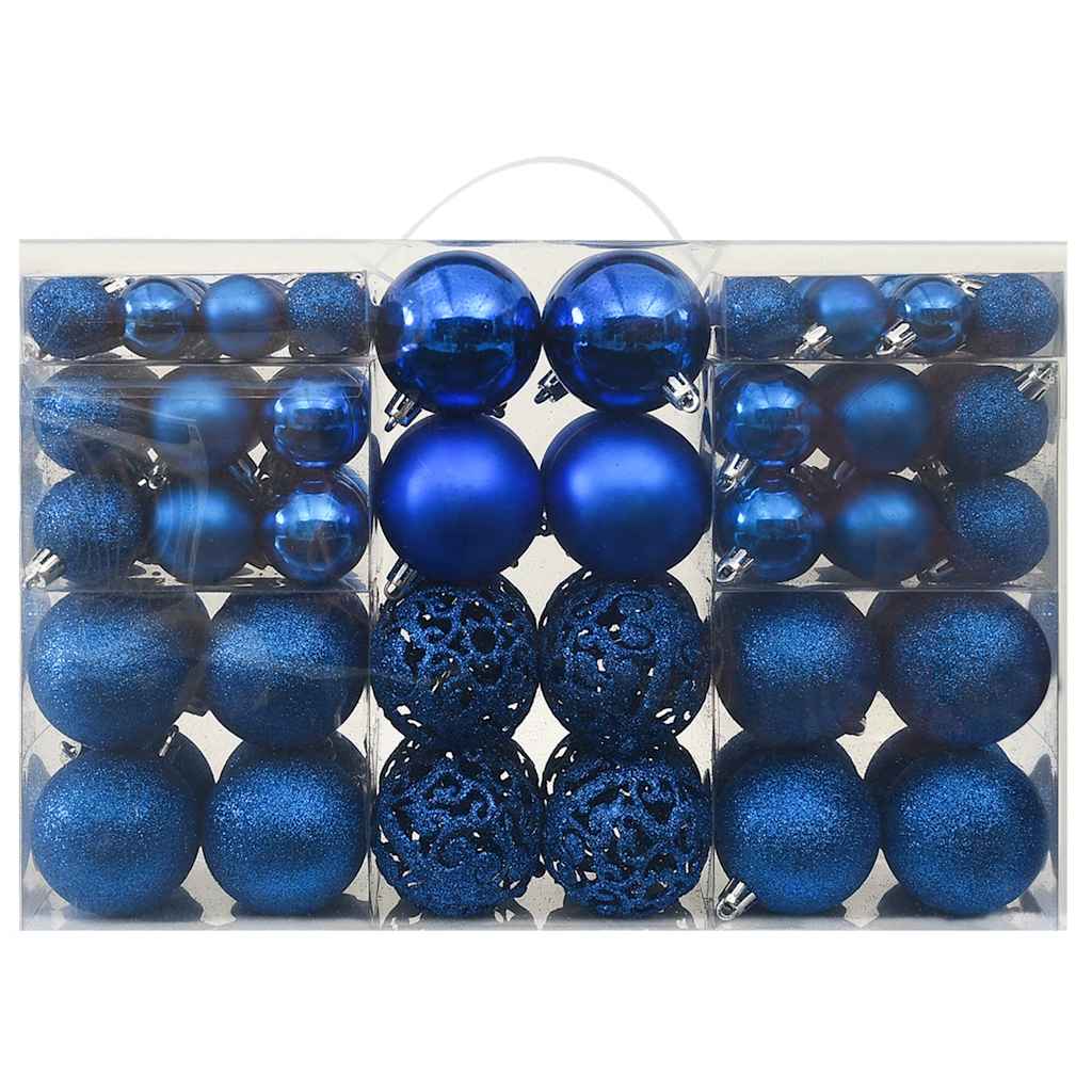Set Palline di Natale 100 pz Blu | homemem39