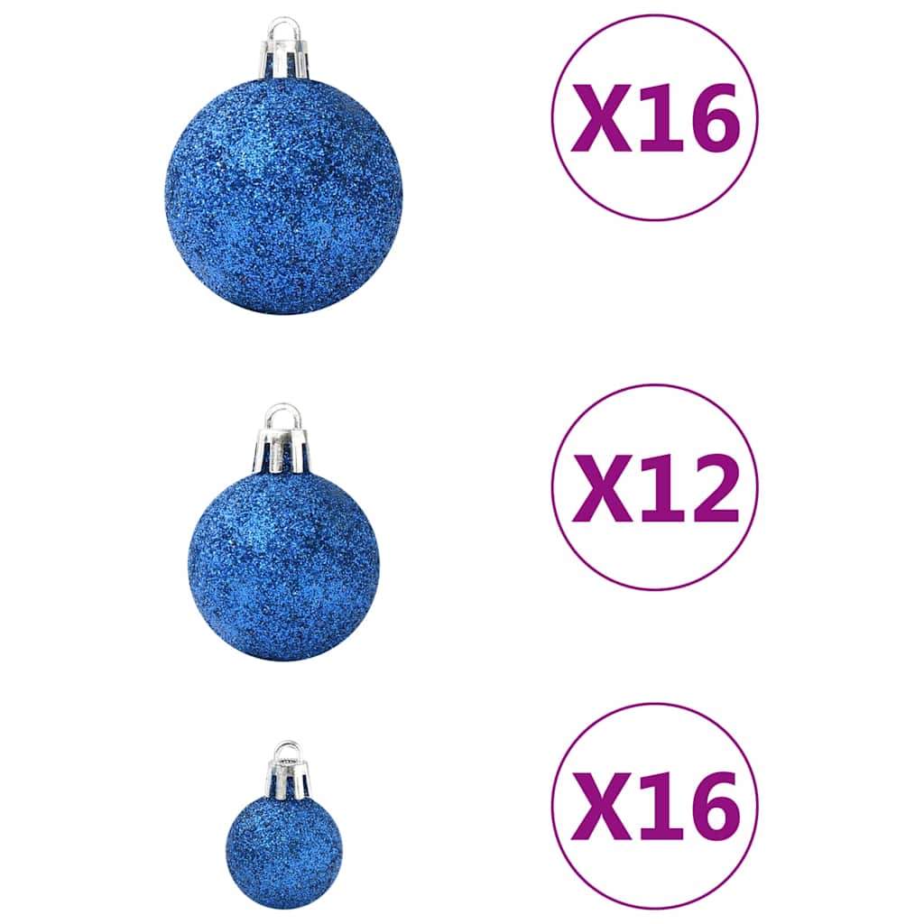 Set Palline di Natale 100 pz Blu | homemem39