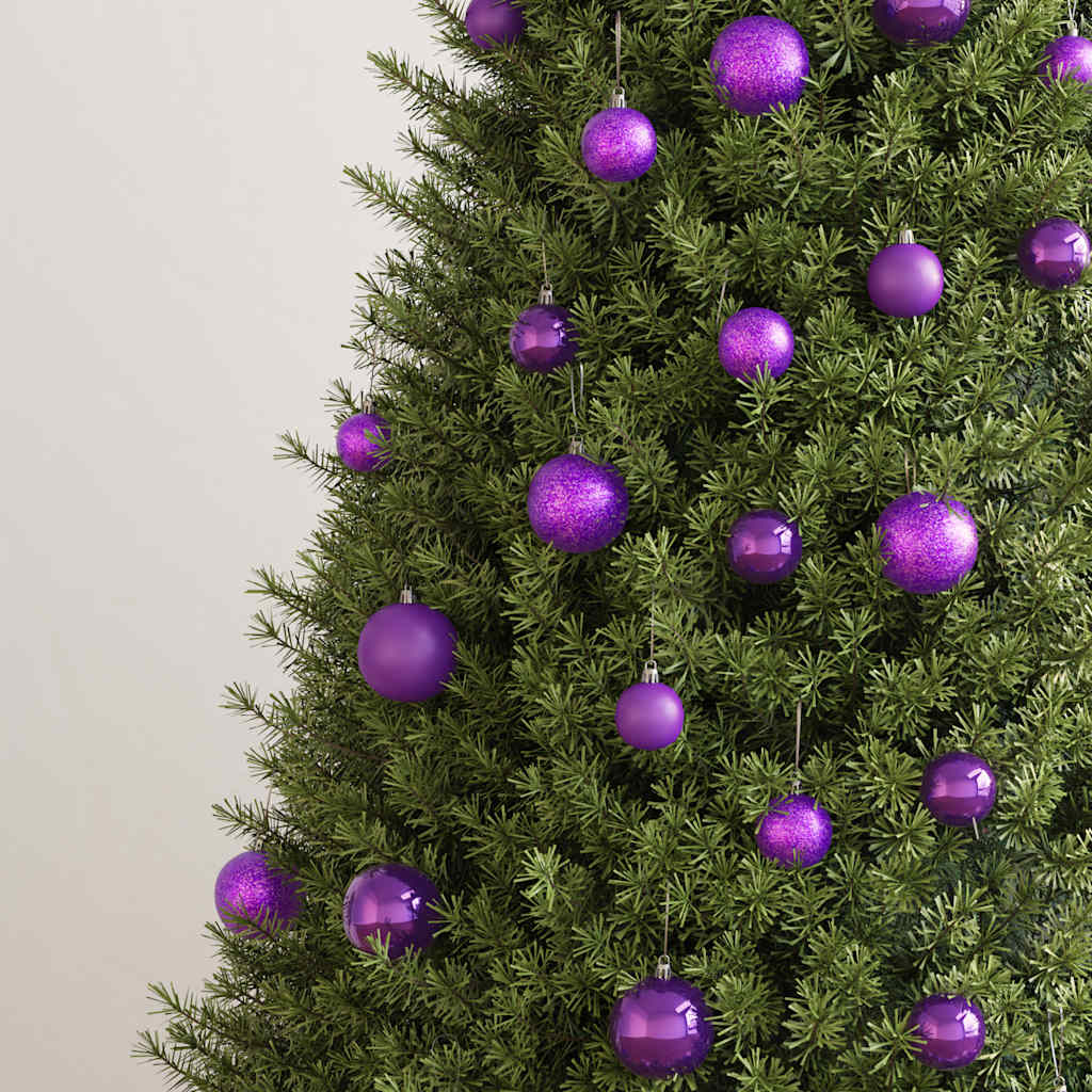 Set Palline di Natale 100 pz Viola | homemem39