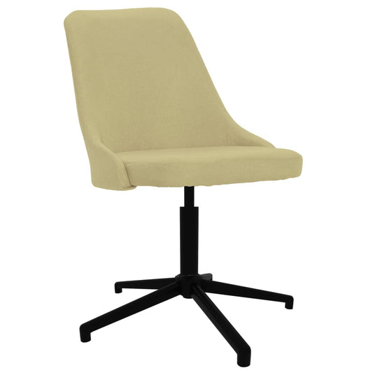 Green Swivel Dining Chair in Fabric