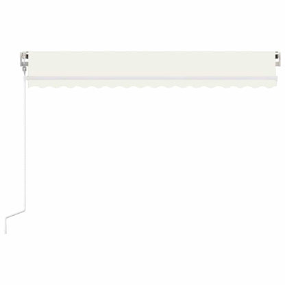 Tenda da Sole Retrattile Automatica 450x300 cm Crema