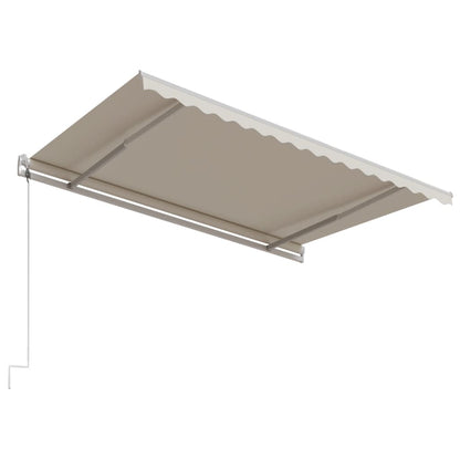 Automatic Retractable Awning 450x300 cm Cream