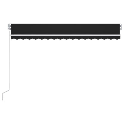 Tenda da Sole Retrattile Manuale 400x350 cm Antracite | homemem39