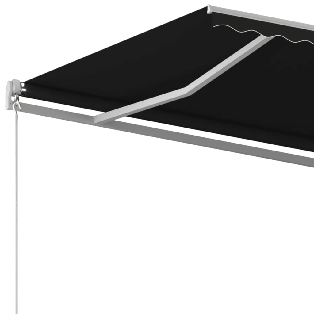 Tenda da Sole Retrattile Manuale 450x350 cm Antracite | homemem39