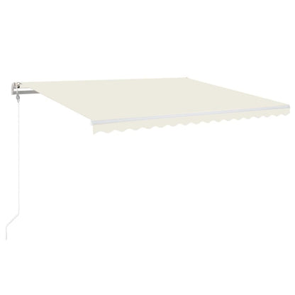 Tenda da Sole Retrattile Automatica 450x350 cm Crema | homemem39