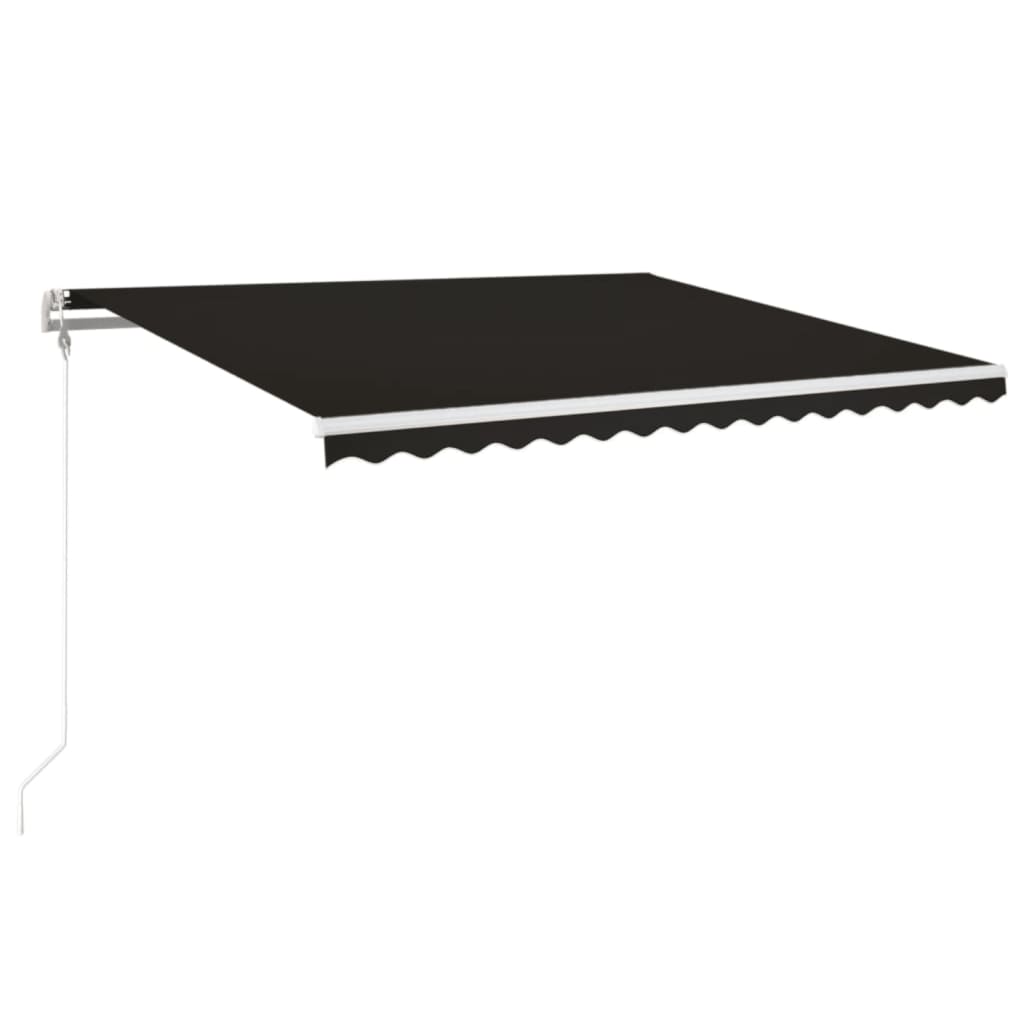 Tenda da Sole Retrattile Automatica 450x350 cm Antracite | homemem39