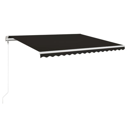 Tenda da Sole Retrattile Automatica 450x350 cm Antracite | homemem39