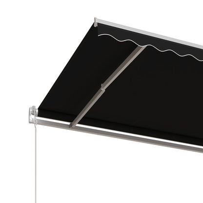 Tenda da Sole Retrattile Automatica 450x350 cm Antracite | homemem39