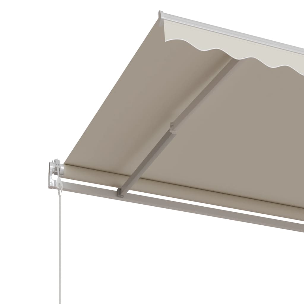 Tenda da Sole Retrattile Automatica 500x350 cm Crema | homemem39