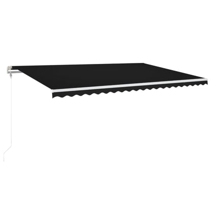 Tenda da Sole Retrattile Automatica 500x350 cm Antracite | homemem39