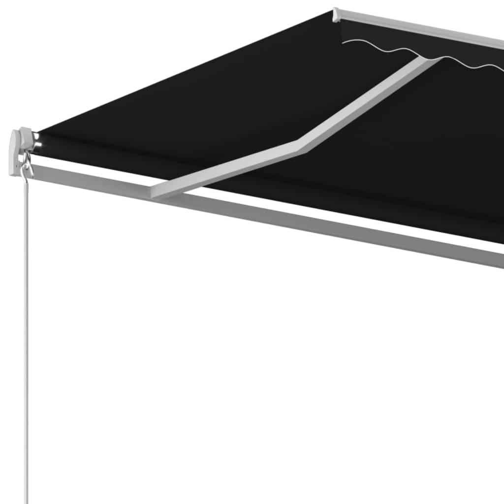 Tenda da Sole Retrattile Manuale 600x350 cm Antracite | homemem39