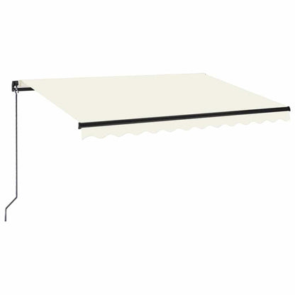 Tenda da Sole Retrattile Manuale 350x250 cm Crema