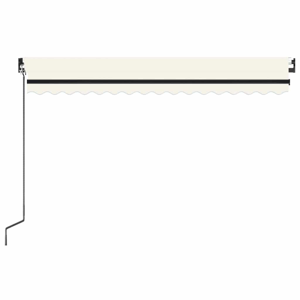 Tenda da Sole Retrattile Manuale 450x300 cm Crema