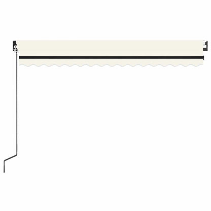 Tenda da Sole Retrattile Manuale 450x300 cm Crema