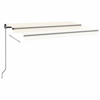 Tenda da Sole Retrattile Manuale 400x350 cm Crema