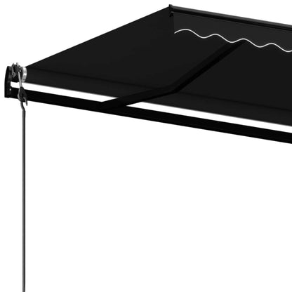 Tenda da Sole Retrattile Automatica 450x350 cm Antracite | homemem39