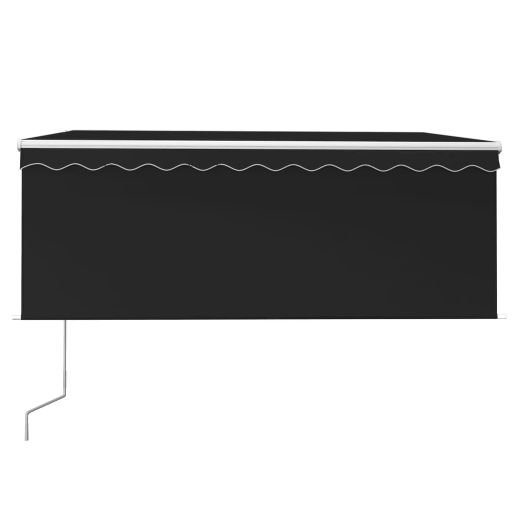 Tenda Automatica Parasole LED Sensore Vento 3x2,5m Antracite | homemem39