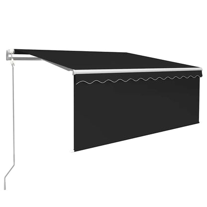Tenda Automatica con Sensore Vento Parasole 3,5x2,5 m Antracite | homemem39