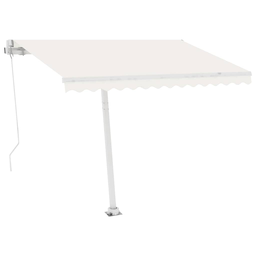 Tenda da Sole Automatica Autoportante 300x250 cm Crema - homemem39