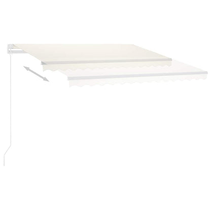 Tenda da Sole Automatica Autoportante 300x250 cm Crema - homemem39