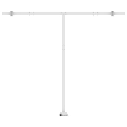 Tenda Automatica Sensore Vento e LED 300x250 cm Arancio Marrone