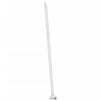 Tenda da Sole Retrattile Manuale LED 500x300 cm Gialla Bianca - homemem39