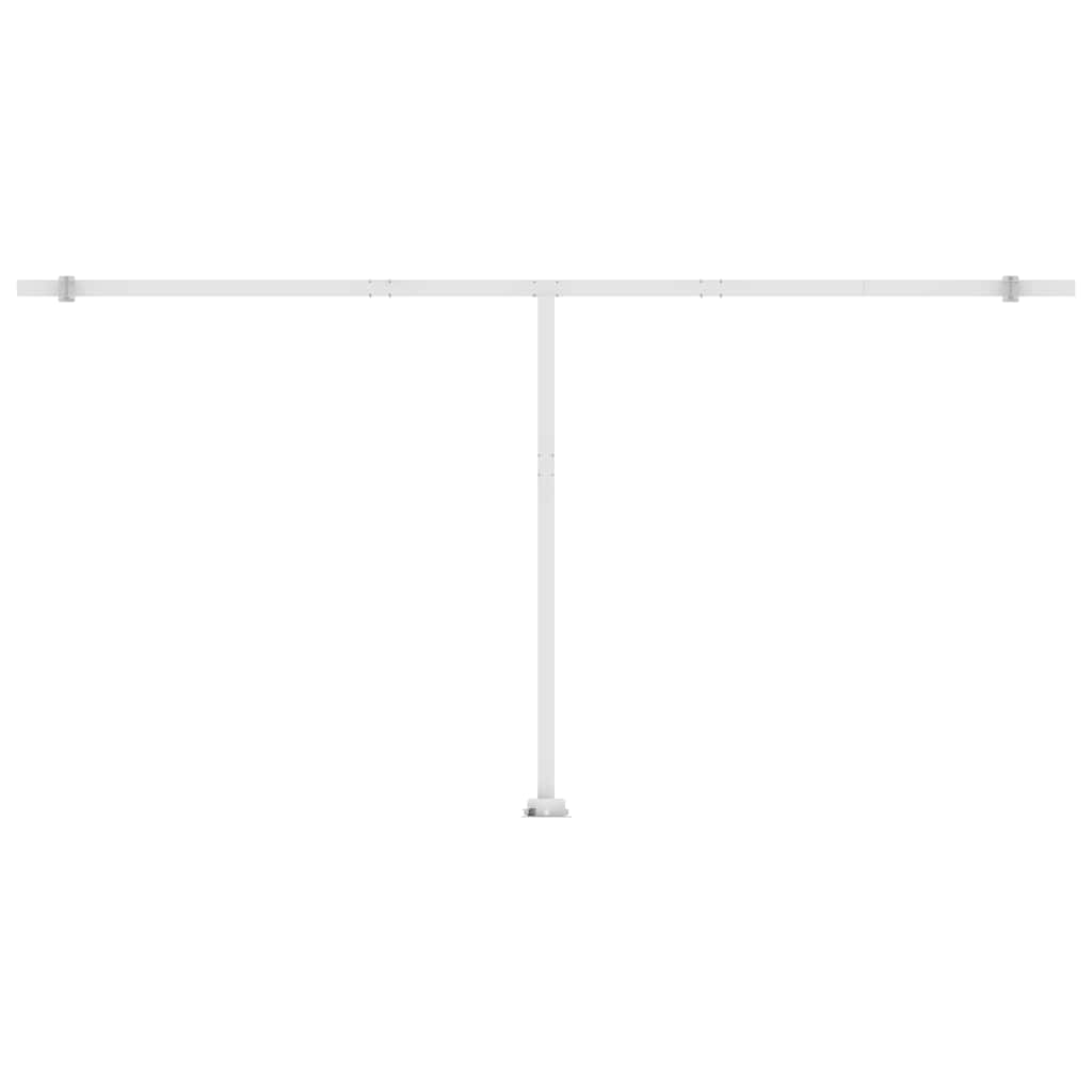 Tenda da Sole Autoportante Manuale 600x300 cm Crema - homemem39