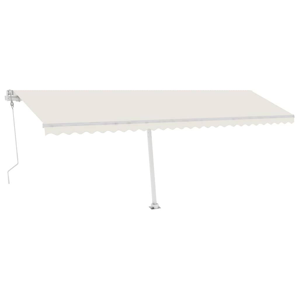 Tenda da Sole Autoportante Automatica 600x300 cm Crema - homemem39