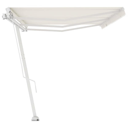 Tendone manuale 6 x 3,5 m Crema 100% Poliestere