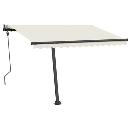 Tenda da Sole Automatica Autoportante 300x250 cm Crema - homemem39