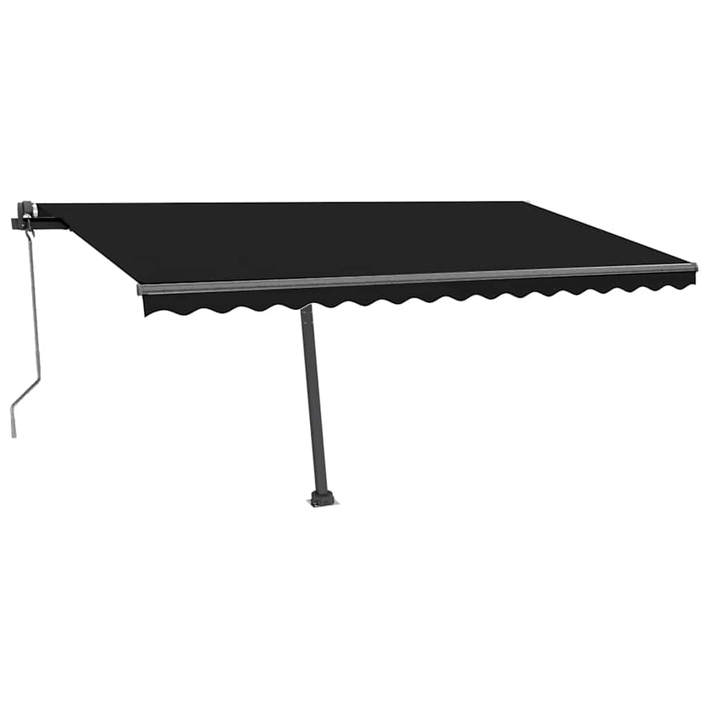 Tenda da Sole Automatica Autoportante 450x300 cm Antracite - homemem39