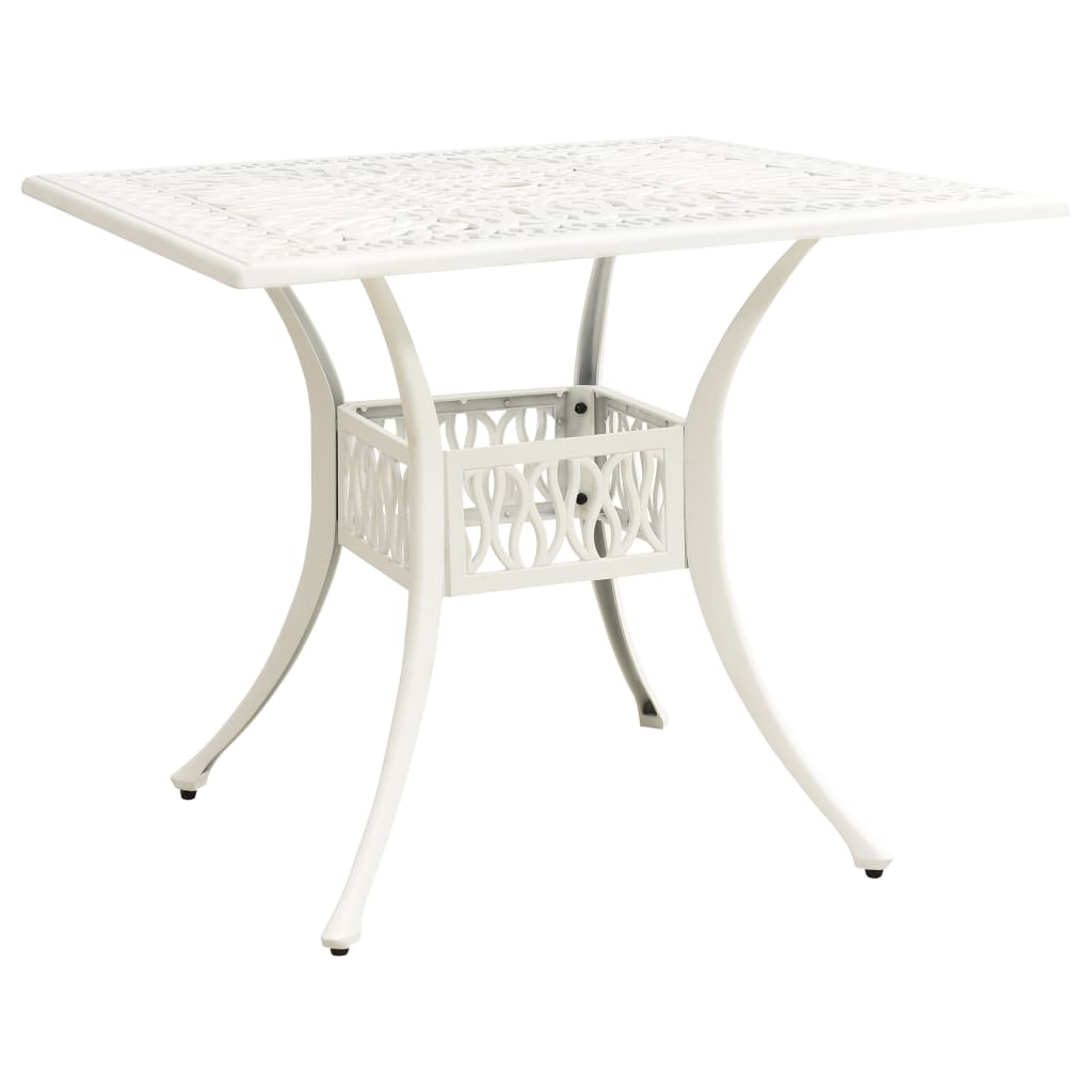 Set da Bistrot 3 pz in Alluminio Pressofuso Bianco | homemem39