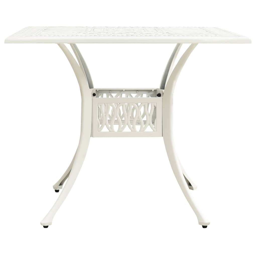 Set da Bistrot 3 pz in Alluminio Pressofuso Bianco | homemem39