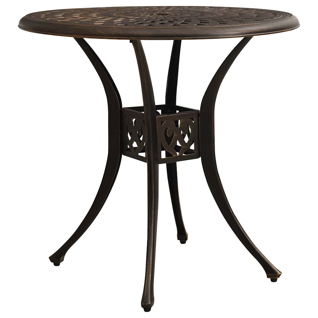 Set da Bistrot 5 pz in Alluminio Pressofuso Bronzo | homemem39
