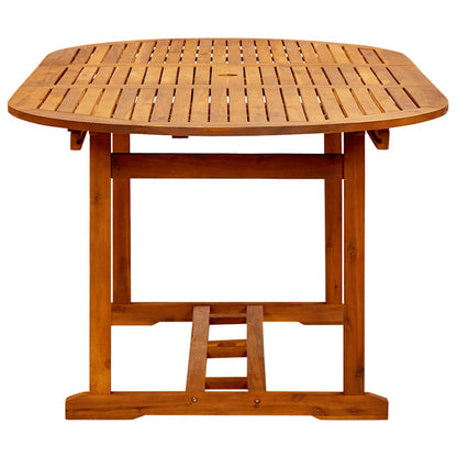 Set Mobili da Pranzo per Giardino 7 pz in Polyrattan Nero | homemem39