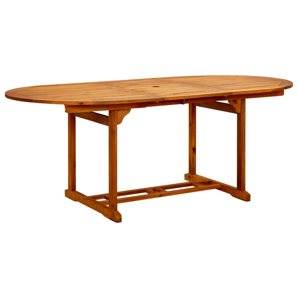 Set Mobili da Pranzo per Giardino 7 pz in Polyrattan Beige | homemem39