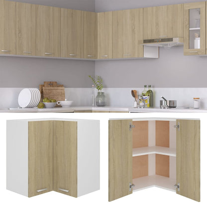 Pensile Angolare “Lyon” Rovere Sonoma 57x57x60 cm