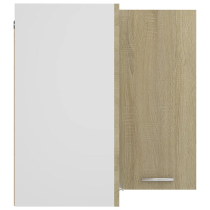 Pensile Angolare “Lyon” Rovere Sonoma 57x57x60 cm