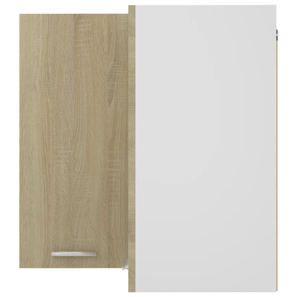 Pensile Angolare “Lyon” Rovere Sonoma 57x57x60 cm