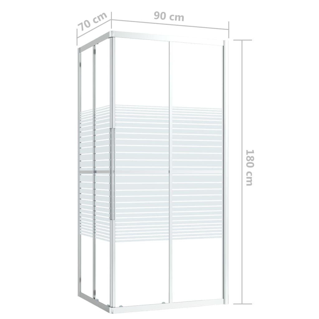 Cabina Doccia ESG 90x70x180 cm | homemem39