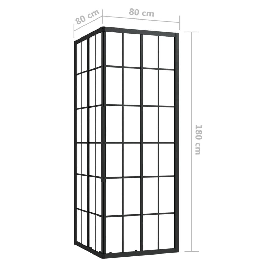 Cabina Doccia ESG 80x80x180 cm | homemem39